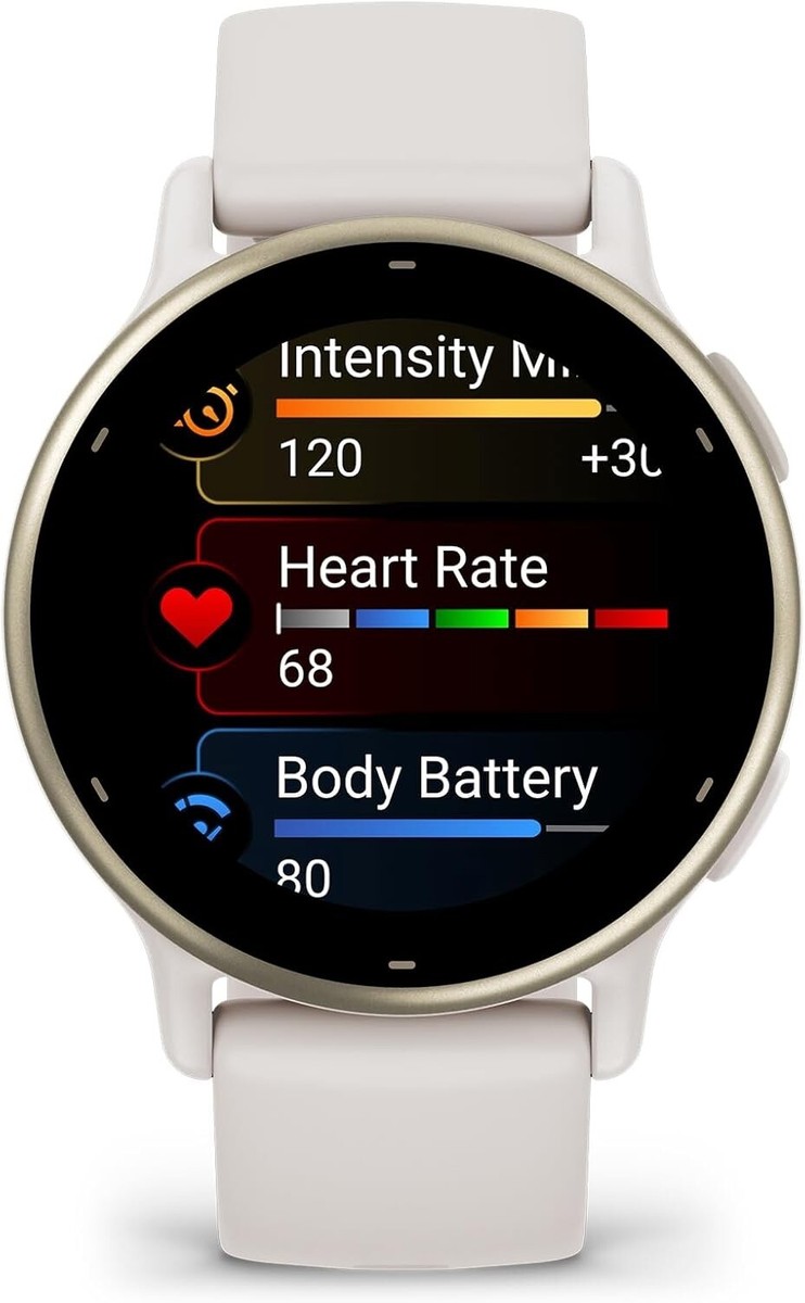 Garmin vívoactive 5 GPS Watch - Ivory for sale online | eBay