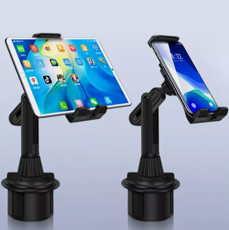 Universal Car Mount Car Cup Holder Phone Stand For 4.7-12.9" iPhone iPad Tablet - Image 4 of 4