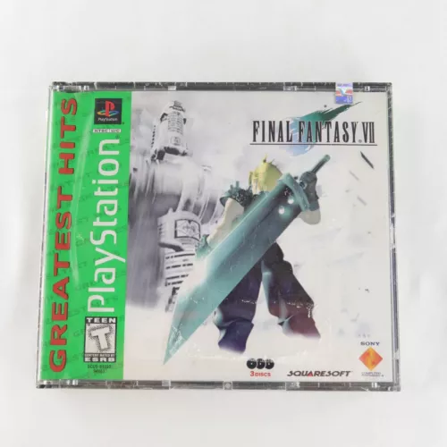 Final Fantasy VII (PlayStation 1, 1997) PS1 Brand New Sealed Greatest Hits