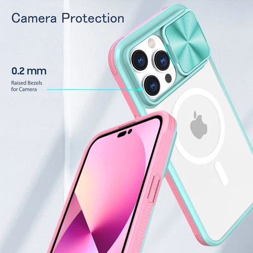 Für iPhone 16 Pro Max 14 15 11 Magnet Slide Kamera Linse Cover - - Bild 26 von 66