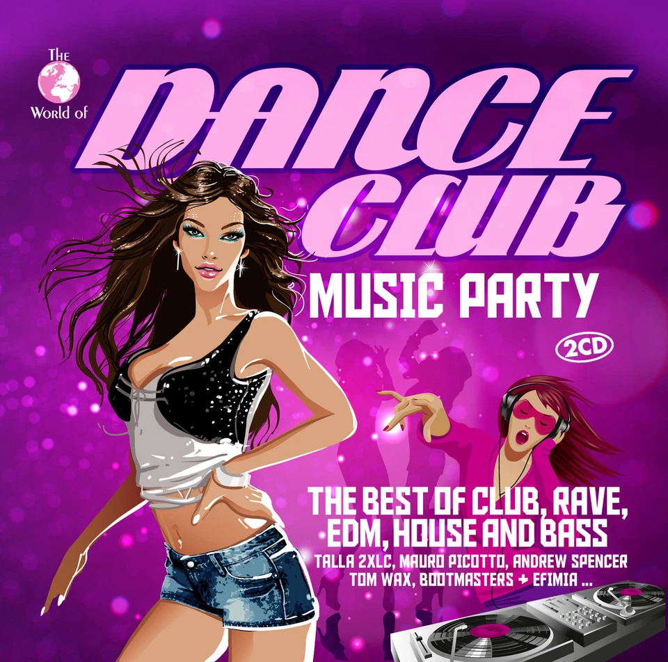 CD Dance Club Music Party von Various Artists 2CDs - Bild 1 von 1