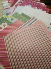 Christmas Variety 25 Single Sided Sheet 12x12 Scrapbook Paper Coordinating Color