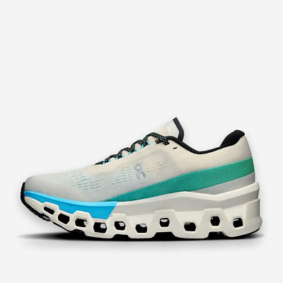 スニーカー HENDERSON SS25 Sneakers & Slip-On (LILLY 90DCERVO BUTTER) ON Cloudmonster 2 Women's Beige Blue Running Shoes Sport