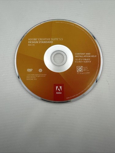 Adobe Creative Suite 5.5 Design Standard Mac OS Student & Teacher W/ Serial C51 - Picture 7 of 10
