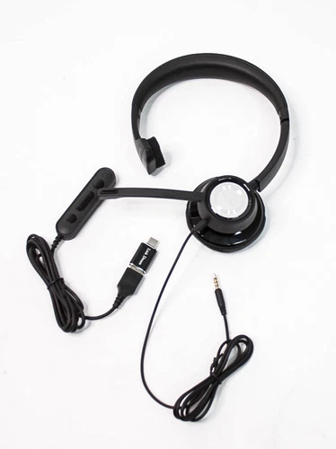 Link Dream Casque Microphone PC USB 3,5mm Business Stéréo