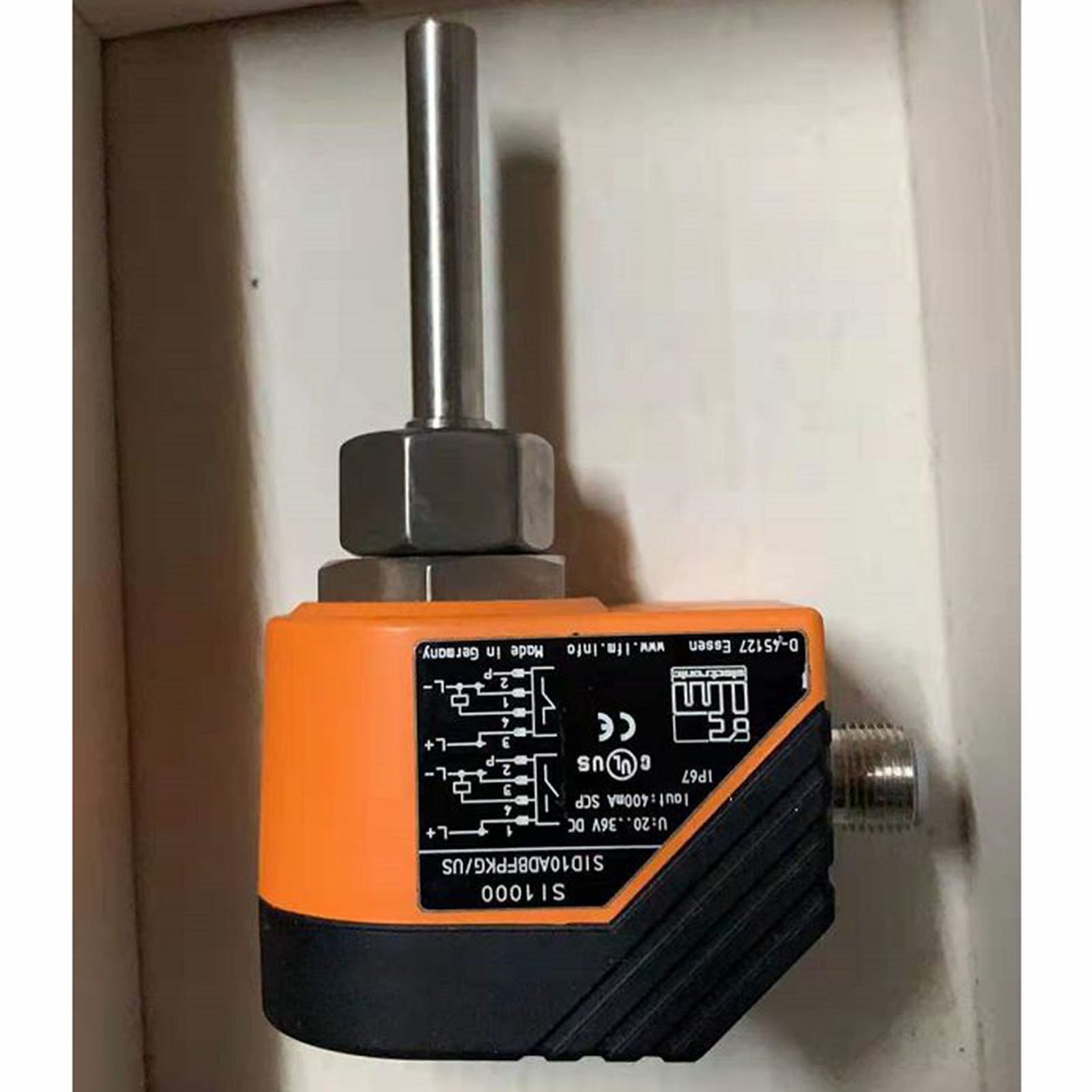 1PZ Monitor di Flusso IFM SI1000 Nuovo Spedizione Celere foto 2