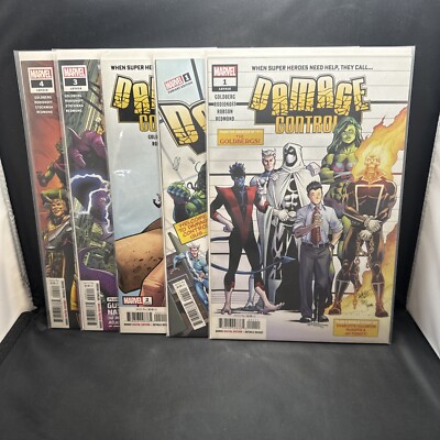 Damage Control Issue # s 1A 1B 2B 3A & 4A Marvel 2022 Comic (A7)(14)
