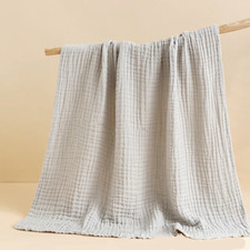 Baby Bath Towel 6 Layers Infant Gauze Receiving Blanket 1Pc Kid Wrap Bedding