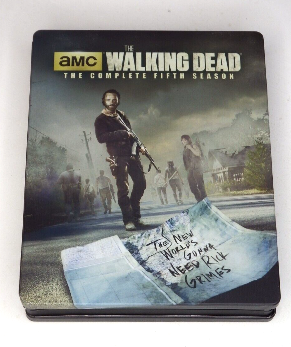 The Walking Dead: Complete Fifth Season (Blu-ray, Steelbook