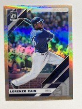 2019 Donruss Optic We The People #184 Lorenzo Cain /76 Milwaukee Brewers