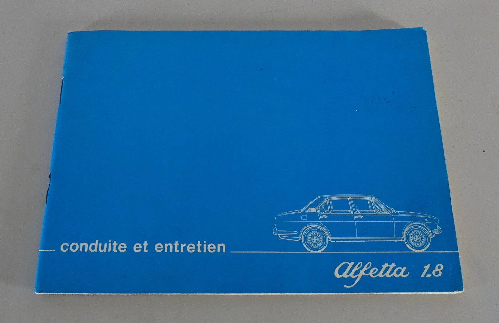 Driving and Maintenance / Manual Alfa Romeo Alfetta 1.8 Condition 12/1975