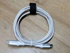Belkin Boost Charge Braided USB-C to USB-C Cable - 6.6ft - White