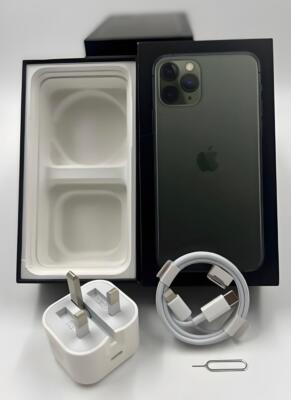 Genuine Apple iPhone 11 Pro MAX Empty Box only with Fast Adapter
