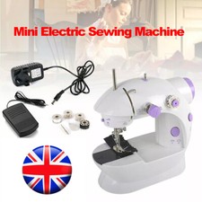 Portable Mini Electric Sewing Machine Multifunctional Desktop Tailor Home Use UK