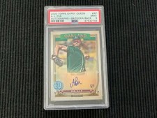 2020 TOPPS GYPSY QUEEN A J PUK *ROOKIE BAZOOKA BACK AUTO PSA 9 MINT #11/25*