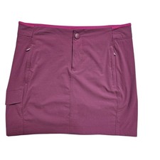 Columbia Women's Bryce Peak Skort Deep Madeira Hiking Skirt Skort Size 8/40