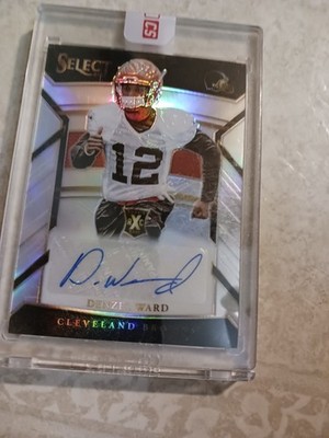 2017 Panini Select 11/49 Autograph of Denzel Ward Cleveland Browns