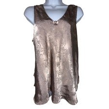 Vintage 90s Christian Dior Camisole Lingerie Satin Silk Womens M/L