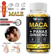 MACA ROOT 10000 MG HIGH POTENCY 360 CAPSULES SUPPORT POWER ENERGY PERFORMANCE