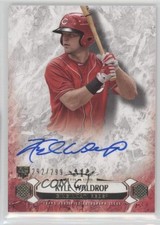 2016 Topps Tier One Breakout Auto 292/299 Kyle Waldrop #BOA-KWA Auto 2f9