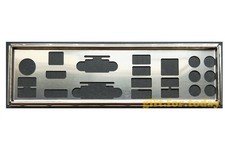 For Asus H87M-PRO Shield I/O IO Rear Baffle Backplate Motherboard