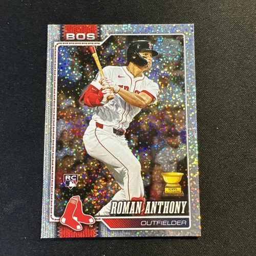 2026 Topps Series 1 Roman Anthony Confetti Foil #189 Red Sox Celebration