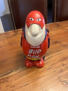 Vintage 1989 Budweiser Bud Man Beer Stein Ceramic Budman Collectors Edition