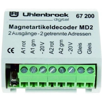 Uhlenbrock 67200 MD2 Magnetartikeldecoder + Neu