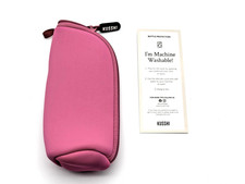 KUSSHI Pink Travel Makeup Bag Cosmetic Pouch Toiletry Organizer Case