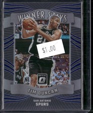 2023-24 Donruss Optic #5 Tim Duncan Winner Stays Holo