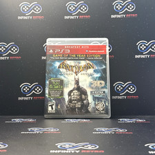 Batman: Arkham Asylum GOTY Sony PlayStation 3 PS3 CIB Refurbished & Tested