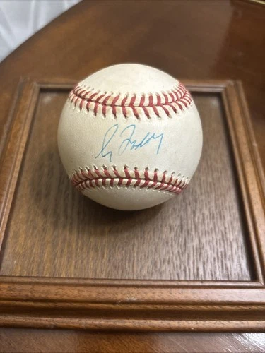 Greg Maddux Autographed Baseball