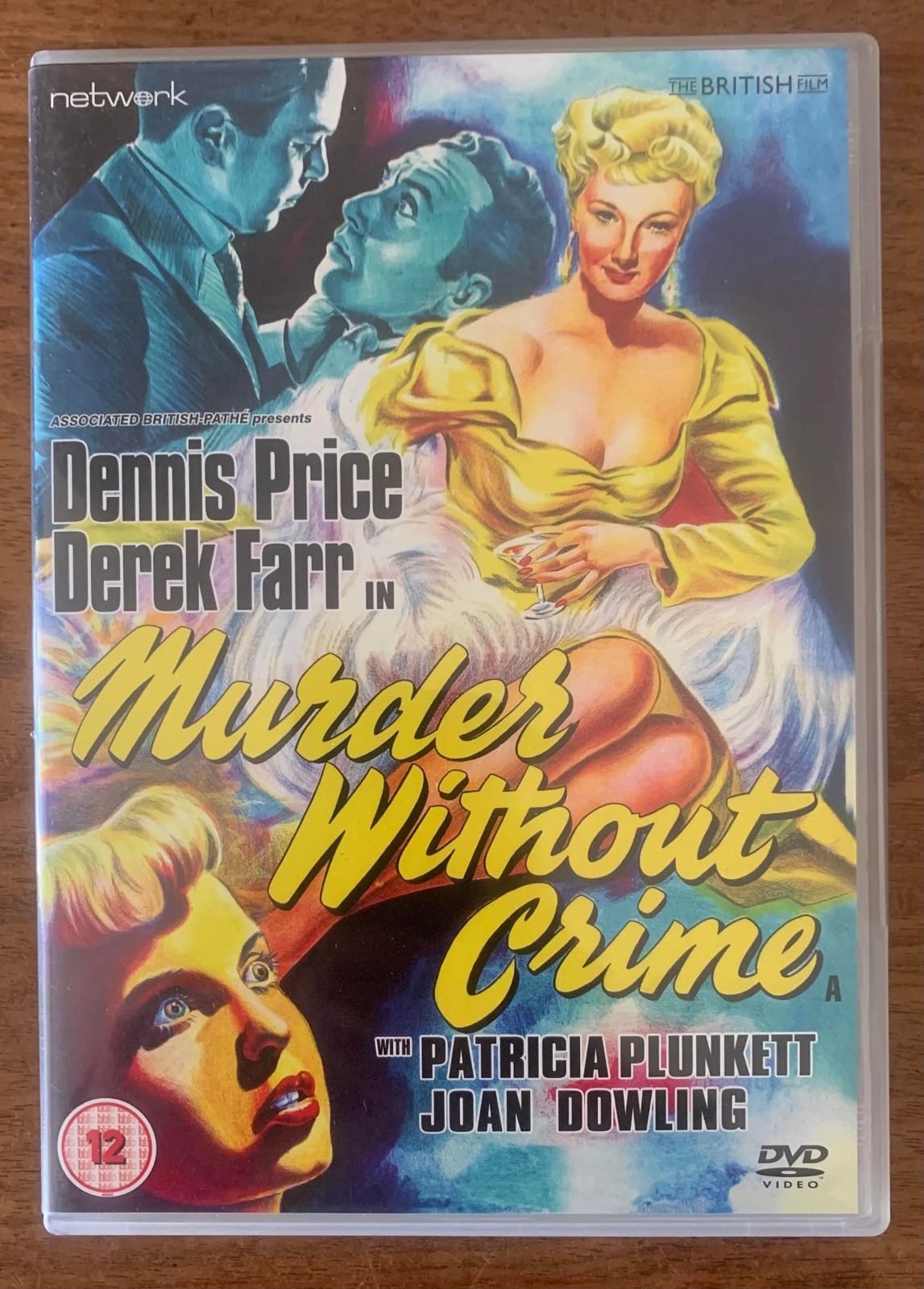Murder Without Crime (DVD, 2013) Network BFi Dennis Price (1950)