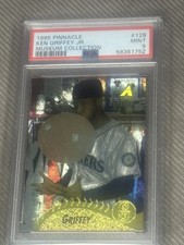 ICONIC 1995 Pinnacle - Ken Griffey Jr #128 Museum Collection  Mint PSA 9