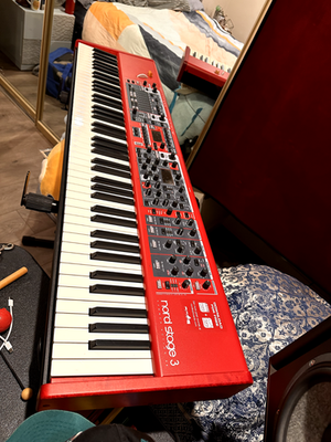 Nord Stage 3 Fully Weighted 88 Key Keyboard Synth w/Stand, OG Docs
