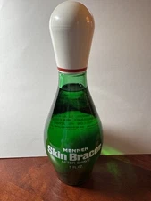 VINTAGE MENNEN SKIN BRACER AFTER SHAVE 5 FL. OZ BOWLING PIN Brand New Old Stock