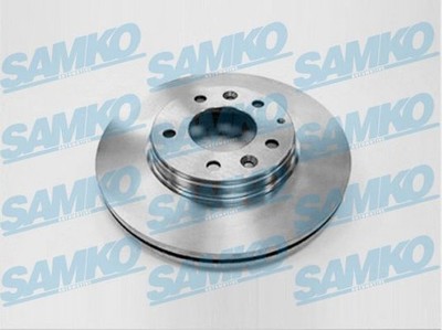 SAMKO 2x Bremsscheibe vorne belüftet passend für Mazda 6 Stufenheck GG GY