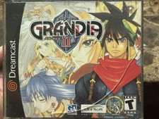 Grandia II Game Disc Only Sega Dreamcast Game Tested and Working W/case+artwork