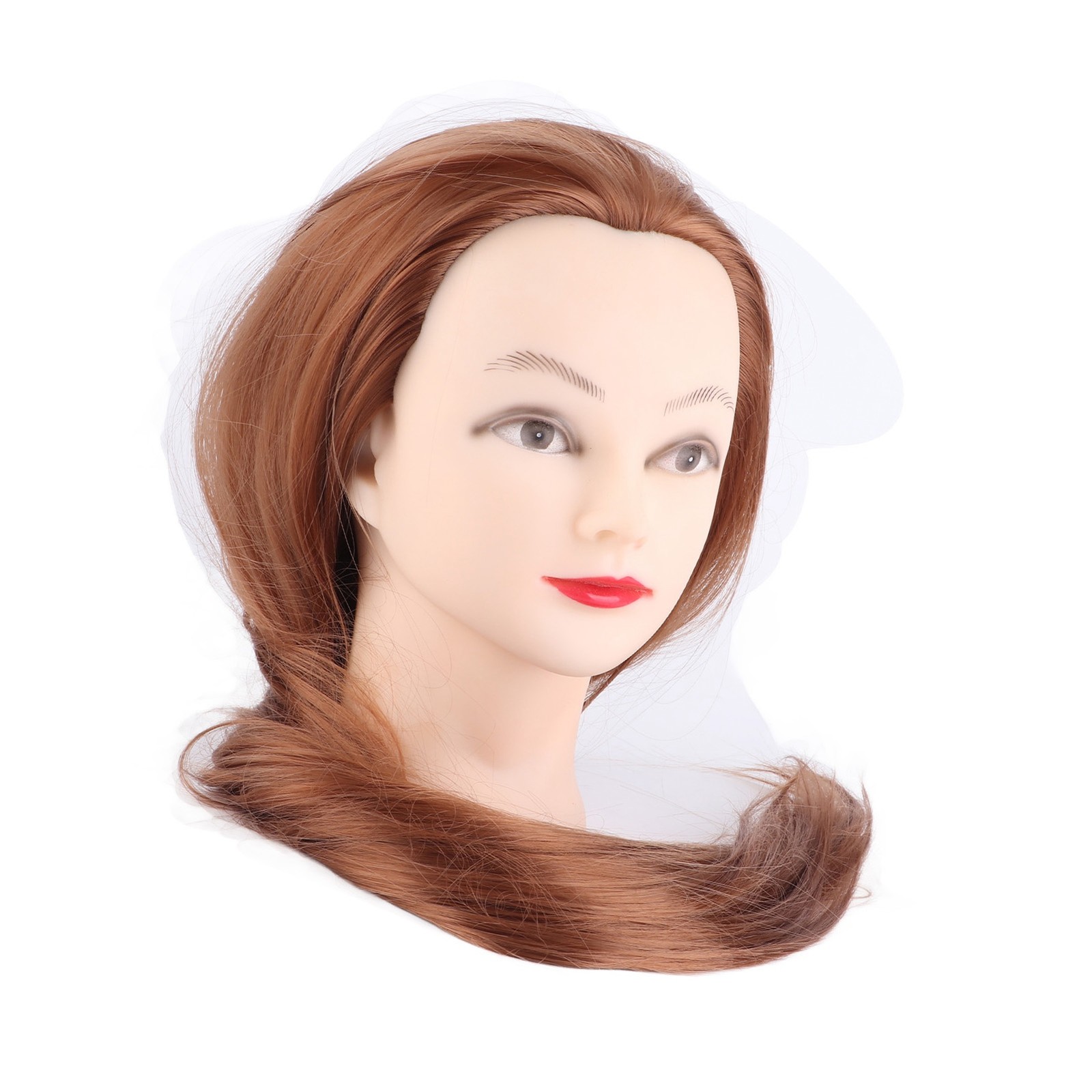 ˜Makeup Mannequin Head Hairdresser Training Head Cosmetology Doll Head Blond