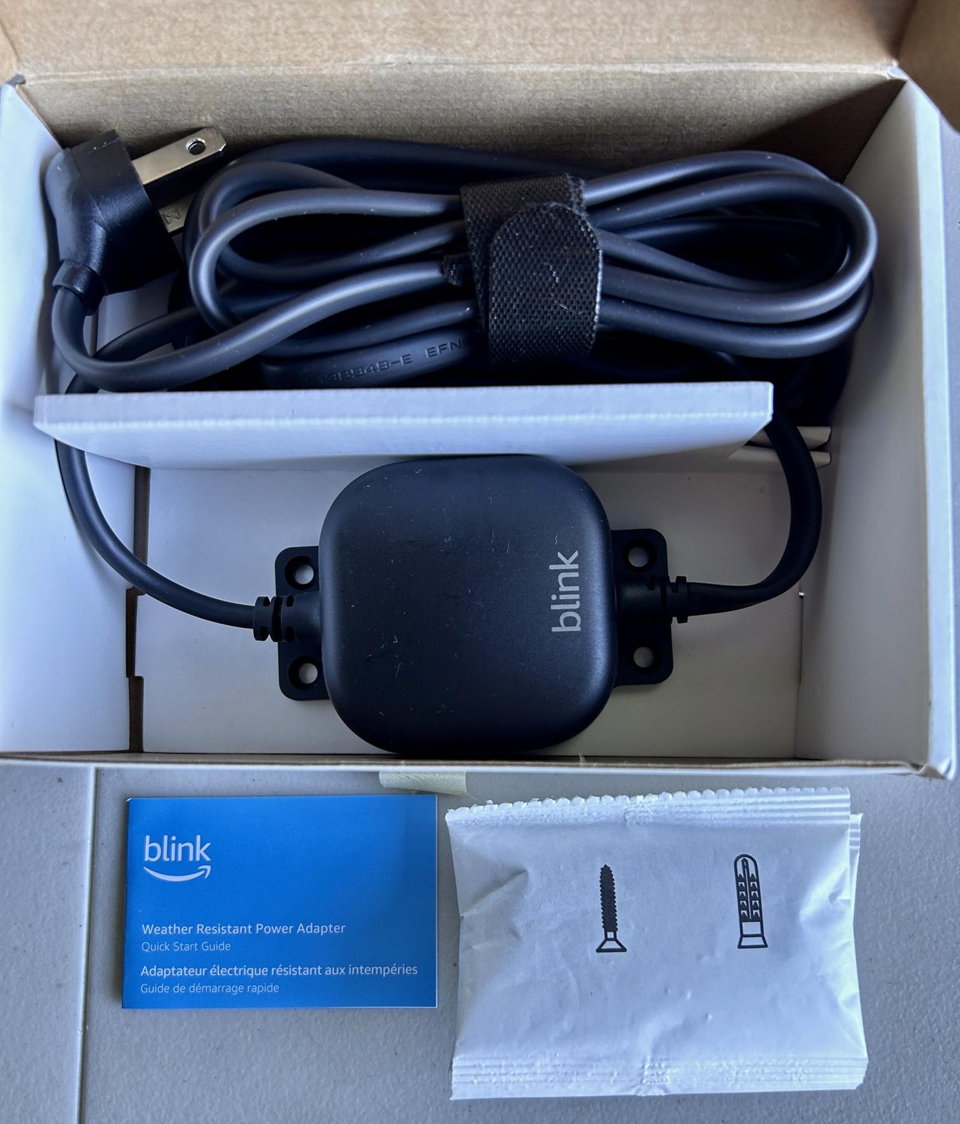 Blink Weather Resistant 13ft Power Adapter for Blink Mini 2 and Blink Outdoor 4 