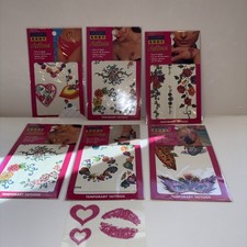 Temporary Body Tattoos Lot Of Seven