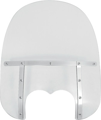 Memphis Shades MEM6930 Fats 19 Inch Clear Windshield 2008-2017 FXDF Fat Bob