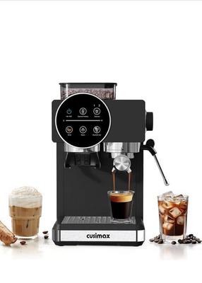 #ad Espresso Machine with Grinder 20 Bar Professional Expresso Coffee Machines with $120.00