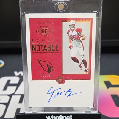 Panini 2022 Encased Trey McBride Cardinals Rookie Notable Signatures Auto /99