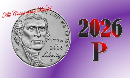 2026-P Jefferson Nickel — photo from another recent sale