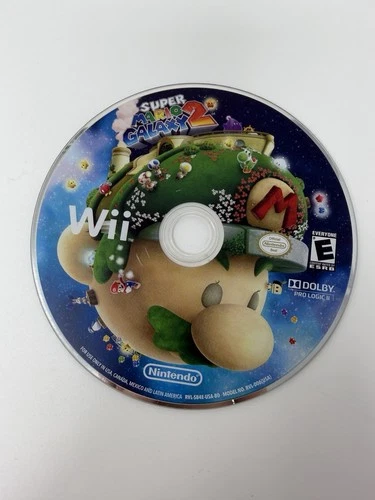 Super Mario Galaxy 2 (Nintendo Wii, 2010) DISC ONLY Tested Working Good