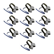 10pcs ESD Anti Static Foot Heel Straps Static Wrist Strap Band Adjustable Grey