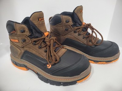 Wolverine Overpass Carbonmax 6'' Composite Toe Work Boot W10717, 10 EW Wide