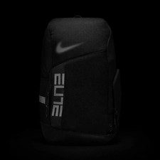 Nike Black Medium Backpack, Zip Closure, Adju...