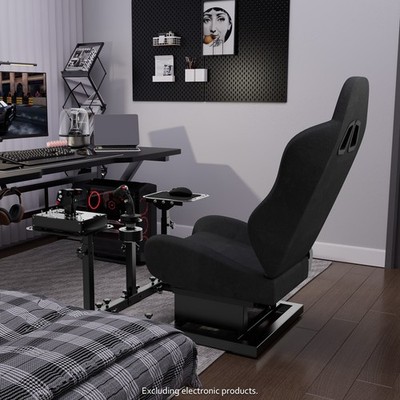 Hottoby Flugsimulator Cockpit mit Sitz Passend für Thrustmaster Hotas Warthog